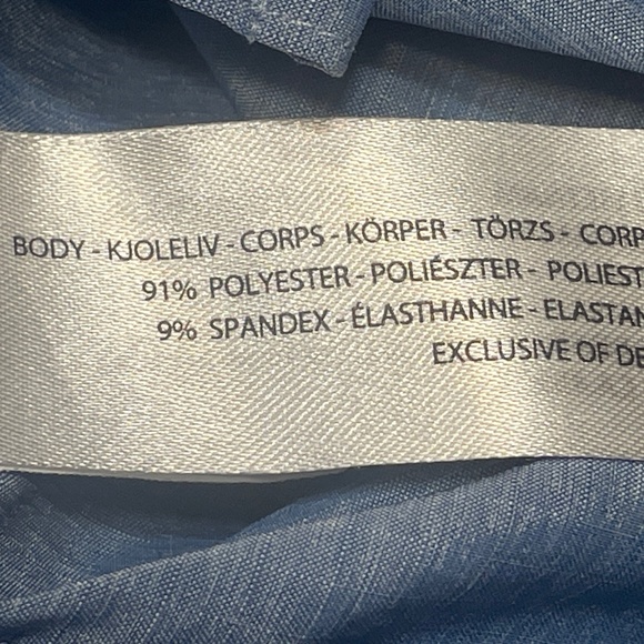 Ariat Rebar Made Tough VenTEK Dura Stretch Work Shirt XL Color Blue MINT!!! - Picture 13 of 16